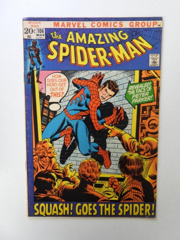 The Amazing Spider-Man #106 (1972) VG/FN condition