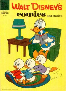 Walt Disney's Comics and Stories #221 VG ; Dell | low grade comic February 1959 