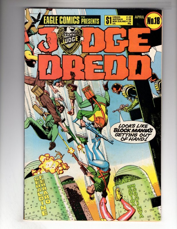 Judge Dredd #18       / ID#815