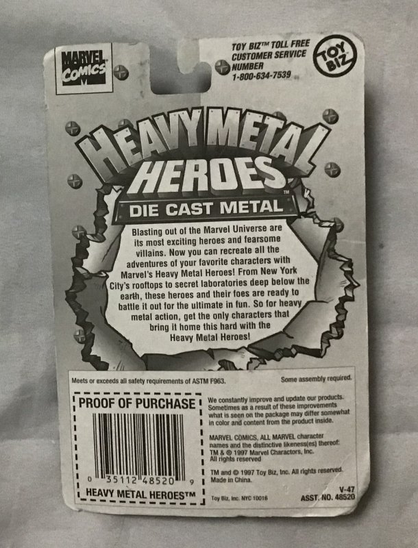 ToyBiz Superhero die cast metal model Iron Man