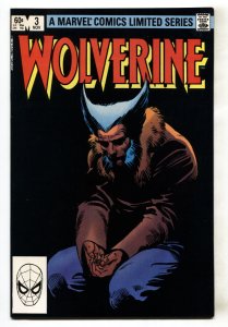 WOLVERINE LIMITED SERIES #3-Marvel 1982 comic book VF/NM