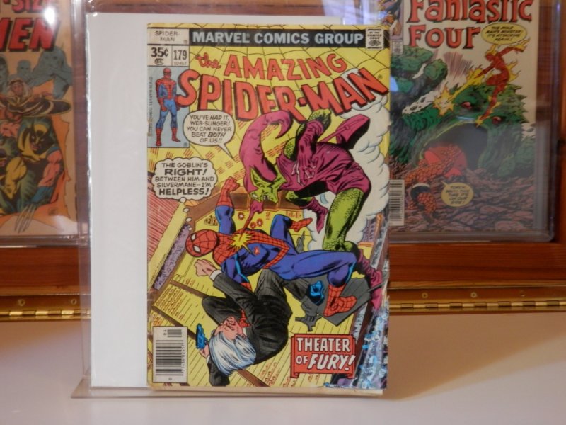 Amazing Spider-Man #179 - (1978) - Green Goblin & Silvermane app.