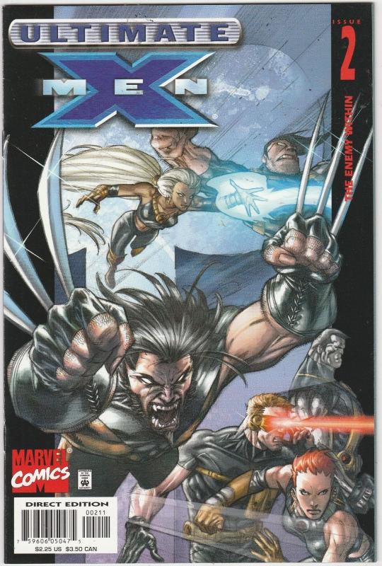 5 Ultimate X-Men Marvel Comic Books # 1 2 3 4 5 Wolverine Cyclops Storm KS1