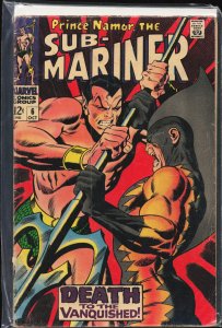 Sub-Mariner #6 (1968) Namor the Sub-Mariner