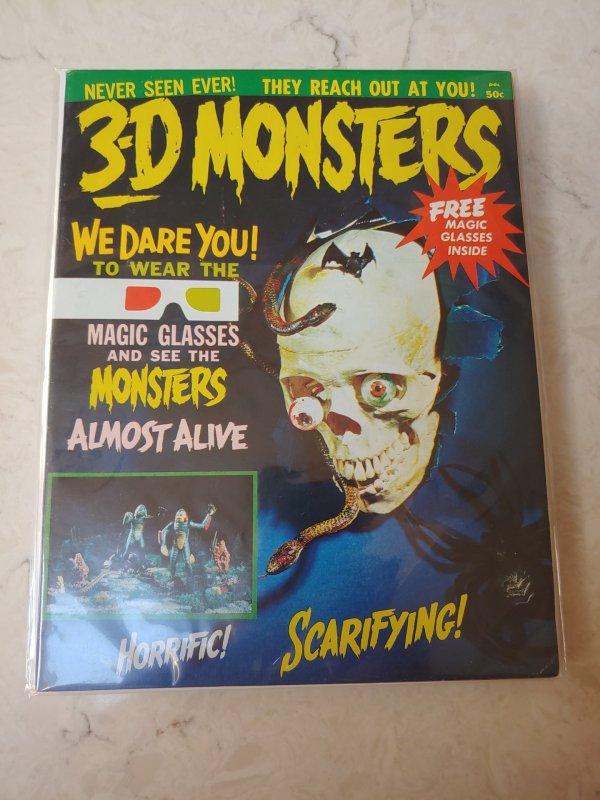 3-D MONSTERS MAGAZINE