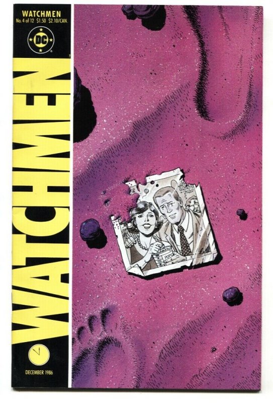 WATCHMEN #4-1986-DAVID GIBBONS-ALAN MOORE-DC COMICS nm-