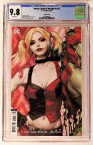 Harley Quinn & Poison Ivy #1(2019) CGC-9.8 Variant Cover