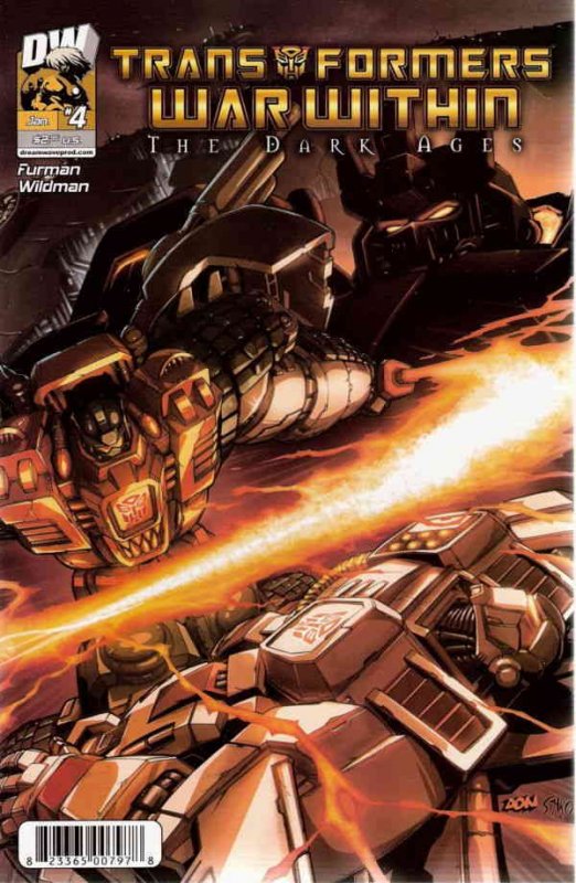 Transformers: War Within: The Dark Ages #4 VF ; Dreamwave | Simon Furman
