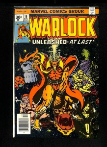 Warlock #15 1st Ancient Traveler! Thanos!