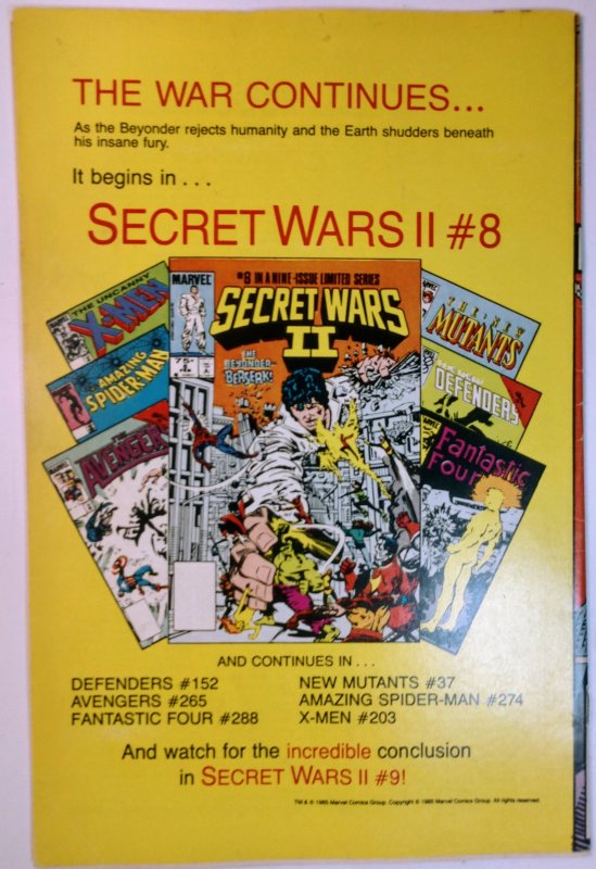 The Amazing Spider-Man #273 (6.5, 1986)