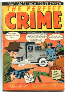 Perfect Crime--#1--1949--COMIC BOOK--Cross--VG