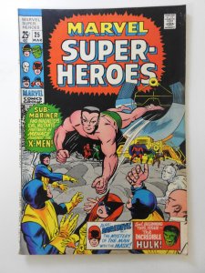 Marvel Super-Heroes #25 (1970) Sharp Fine/VF Condition!