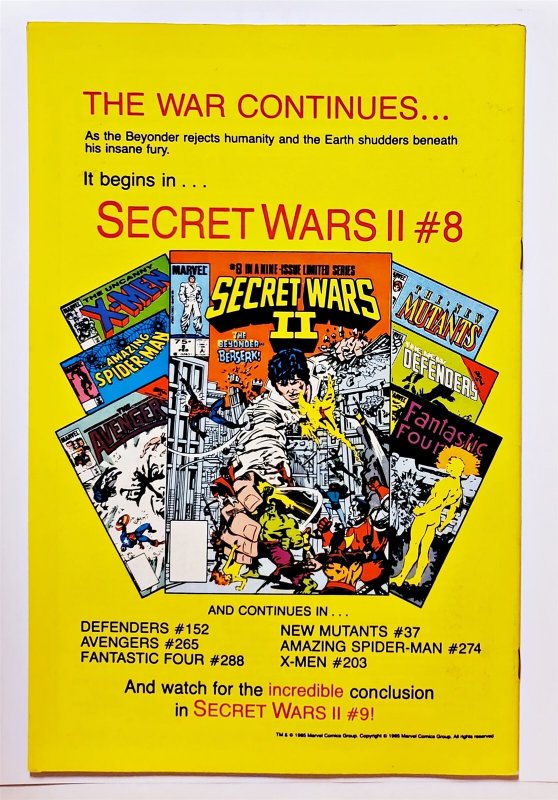 Vision & Scarlet Witch (Vol. 2) #5 (Feb 1986, Marvel) 6.0 FN