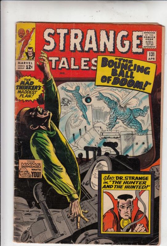 Strange Tales #131 (Apr-65) VG+ Affordable-Grade The Thing, Human Torch, Dr. ...