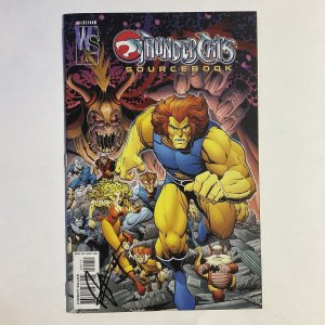Thundercats Sourcebook 2002 Signed by Ale Garza Wildstorm NM near mint