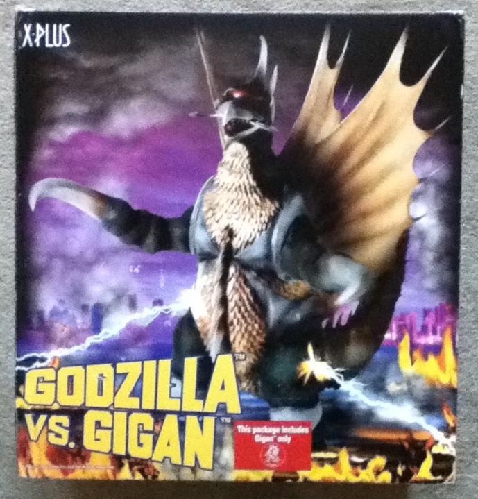 Kaiju Japanese Giant Monster GODZILLA vs GIGAN Polyester Resin Figure X-PLUS USA