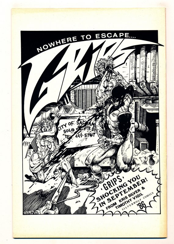 Eradicators (1986 SilverWolf) #1-4 VF- to NM+ Complete series