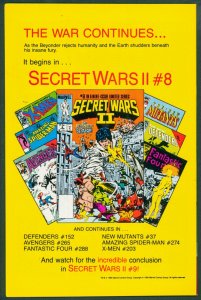 Spectacular Spider-Man 111 NM+ 9.6 Marvel 1986