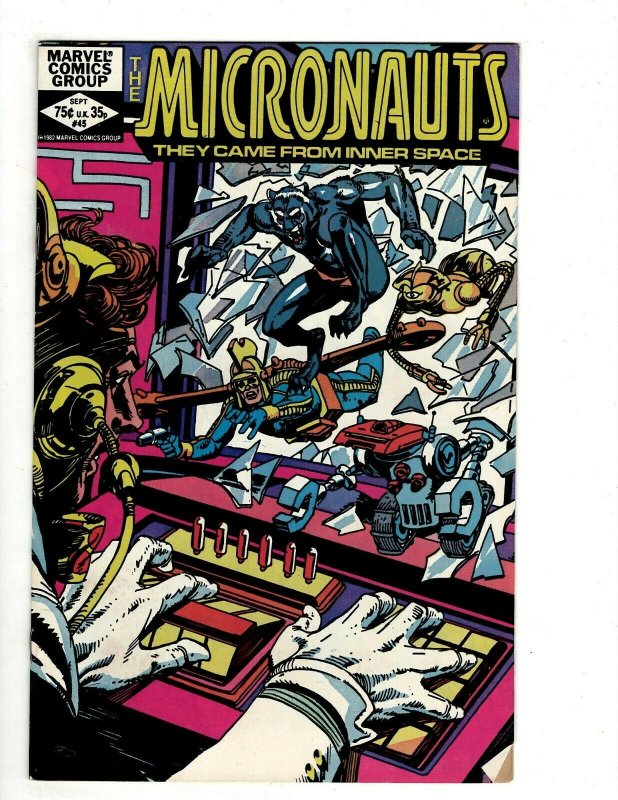 15 Micronauts Marvel Comics # 29 30 33 36 37 38 40 41 43 45 46 50 54 ANN 1 2 UD4