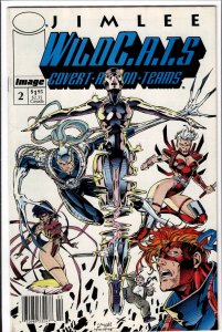 WildC.A.T.s: Covert Action Teams #2 Newsstand Edition (1992) WildC.A.T.s [Key...