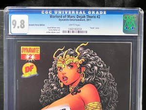 Warlord of Mars: Dejah Thoris #2 Risque Dynamic Forces Variant (2011) CGC 9.8