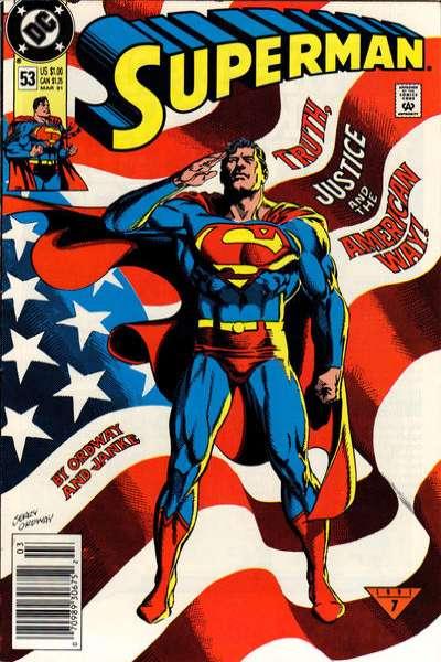 Superman (1987 series) #53, NM- (Stock photo)