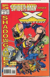 Spider-Man and X-Factor: Shadowgames #1 (1994) X-Factor