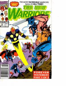 Lot Of 2 Comic Books Marvel New Warriors #6 and #11 Thor Ironman     ON10