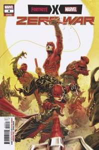 Fortnite X Marvel Zero War #4 25-in-1 NGU Variant Comic Book 2022 - Marvel 