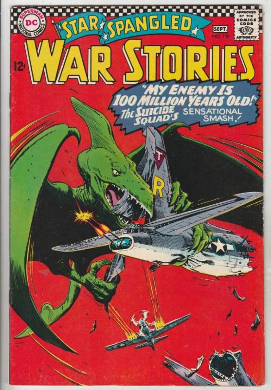 Star Spangled War Stories #128 (Sep-66) VF High-Grade Dinosaur