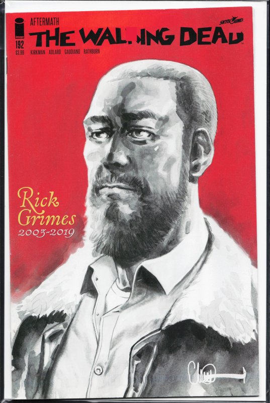 The Walking Dead #192 Second Print Cover (2019) The Walking Dead