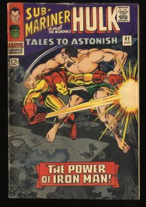 Tales To Astonish #82 GD+ 2.5 giant ant man hulk