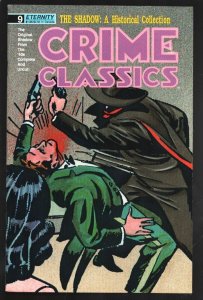 Crime Classics #9 1989-B&W reprints of Shadow newspaper comics-Vernon Greene-...