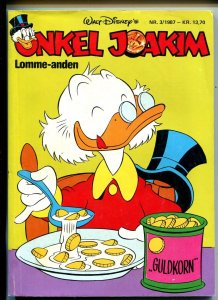 Onkel Joakim #3 1987-Disney-Danish-Uncle Scrooge-Carl Barks-Mickey Mouse-G/VG
