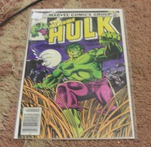  Incredible Hulk comic  # 273 1982, Marvel) bronze age classic +SASQUATCH