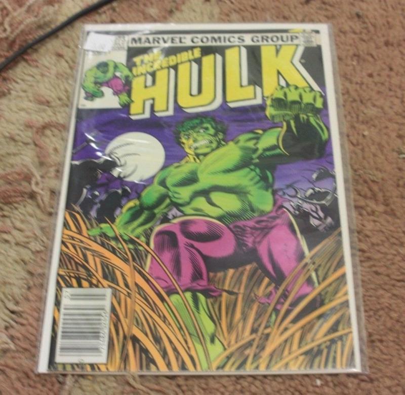 Incredible Hulk comic  # 273 1982, Marvel) bronze age classic +SASQUATCH