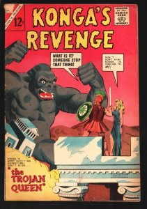 Konga's Revenge #3 1964-Charlton-Dick Giordano cover art-Small piece missing ...