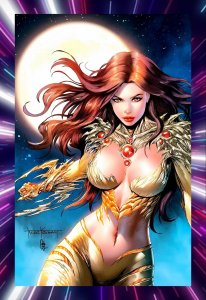 WITCHBLADE (2024) #1 KEY EXCLUSIVE TYLER KIRKHAM VIRGIN VARIANT