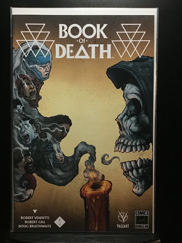 Book of Death #1 Cover O - Comics Dungeon Exclusive - Ryan Lee (2015)