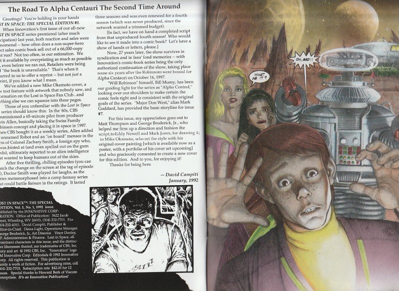 Lost in Space Special Edition # 1 Representing the 1st issue of the series