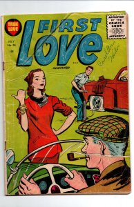 First Love Illustrated #54 - Jungle Love - Bob Powell - 1955 - FR/GD