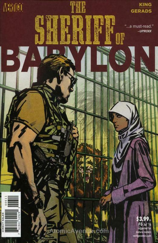 Sheriff Of Babylon, The #6 VF/NM; DC | save on shipping - details inside