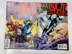 4 Outsiders DC comic books #2 3 4 5 72 KM19