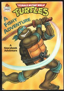 Teenage Mutant Ninja Turtles 1990-Random House-A Fishy Adventure-Illustrated ...