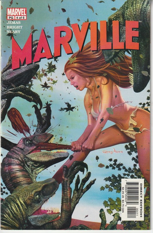 Marville # 1,2,3,4,5  The Secret History of the Marvel Universe ?