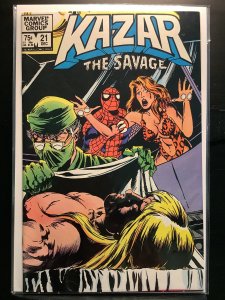 Ka-Zar the Savage #21 (1982)