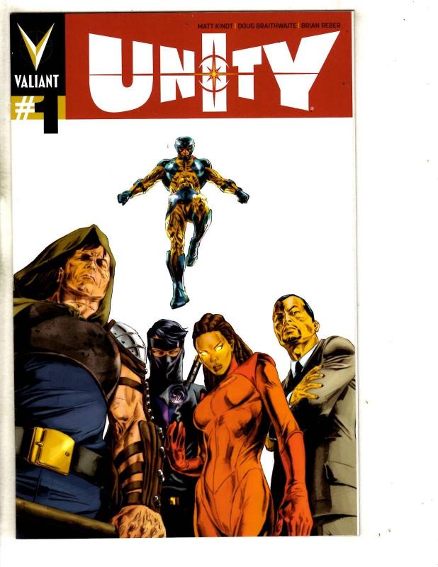 Unity # 1 NM 1st Print Variant Cover Valiant Comic Book Magnus Solar MK3