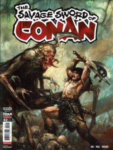 Savage Sword of Conan, The (3rd Series) #2A VF/NM ; Titan | Dave Dorman Magazine