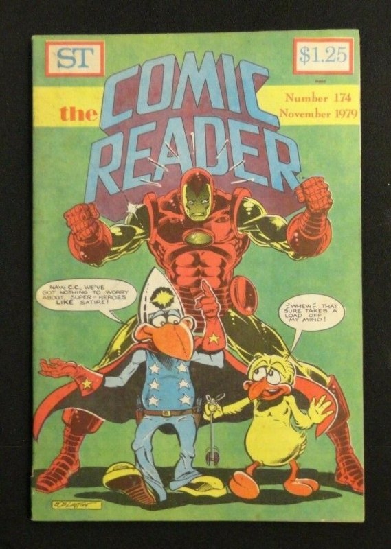 The Comic Reader #172, #174, #175 Lot of 3 FN
