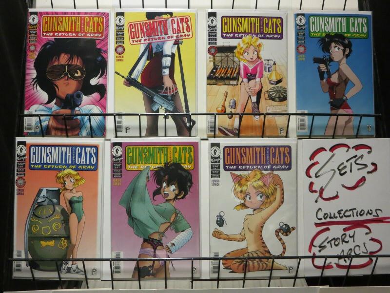 GUNSMITH CATS RETURN OF GRAY (1996 DARK HORSE) 1-7